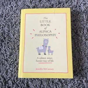 NWT The Little Book of Alpaca Philosophy
